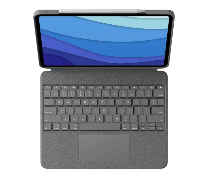 Logitech Combo Touch f. iPad Pro 12.9 (5./ 6. Gen) oxford gray