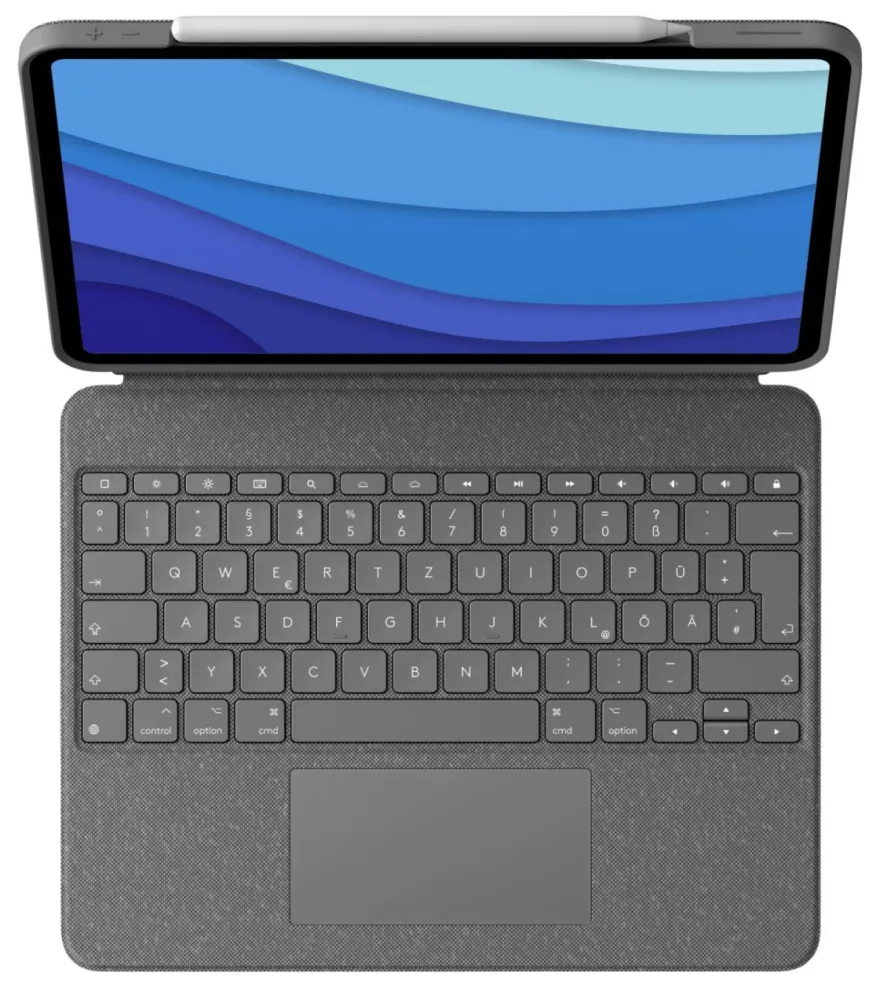 Logitech Combo Touch f. iPad Pro 12.9 (5./ 6. Gen) oxford gray