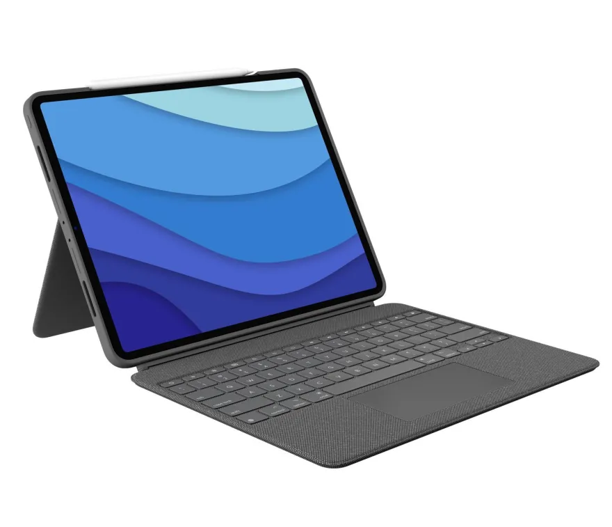 Logitech Combo Touch f. iPad Pro 12.9 (5./ 6. Gen) oxford gray