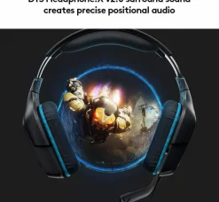 Logitech G432 Gaming-Headset, 7.1 Surround Sound, Kabel, PC/ Xbox One/ Nintendo