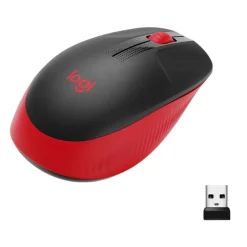Logitech M190 Full-size wireless Mouse red (910-005908)