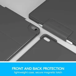 Logitech SLIM FOLIO PRO für iPad Pro 12.9 Zoll Tastatur-Case QWERTZ