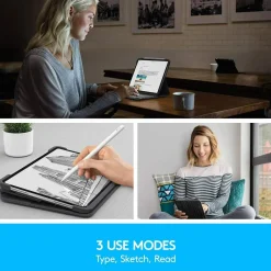 Logitech SLIM FOLIO PRO für iPad Pro 12.9 Zoll Tastatur-Case QWERTZ