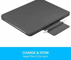 Logitech SLIM FOLIO PRO für iPad Pro 12.9 Zoll Tastatur-Case QWERTZ