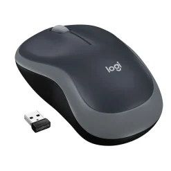 Logitech Wireless Maus M185 Swift Grey
