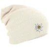 Longbeanie Slouch-Beanie Wintermütze Edelweiss 54822 weiß