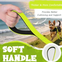 Looxmeer Wasserdichte Biothane Schleppleine für Hunde, 3-30m, Reißfest, mit