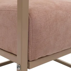 Lounge-Sessel HWC-O38, Cocktail-/Polstersessel, Stoff/Textil (420 g/m²) Metall