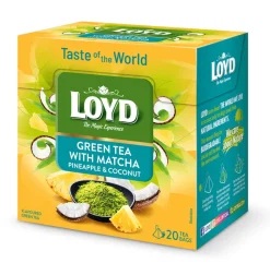 Loyd Grüner Tee mit Matcha, 20 Teebeutel