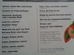 LP ariola ABC 42 Kinderlieder Bielefelder Kinderchor Hörspiel Vinyl