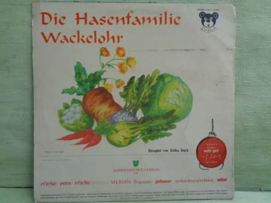 LP Die Hasenfamilie Wackelohr Mümmelinchens Abenteuer Mümmeli Hasenschule