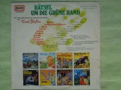 LP Europa Blyton Rätsel um verlassene Haus grüne Hand unterirdischen Gang Hafen