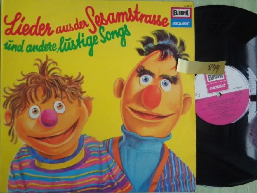 LP Europa ex3518 Lieder aus der Sesamstrasse und andere lustige Songs