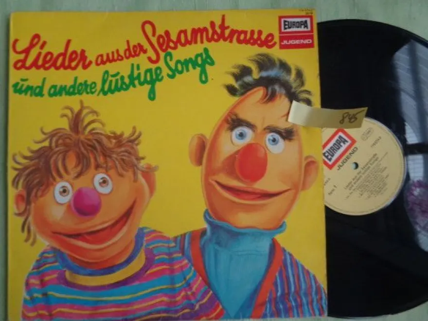 LP Europa ex3518 Lieder aus der Sesamstrasse und andere lustige Songs