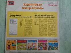LP Europa Polizeikasper Kasperle ist wieder da Streiche Seppl Pudding Teufel ....