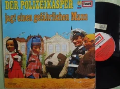 LP Europa Polizeikasper Kasperle ist wieder da Streiche Seppl Pudding Teufel ....