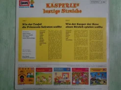 LP Europa Polizeikasper Kasperle ist wieder da Streiche Seppl Pudding Teufel ....