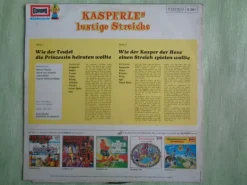 LP Europa Polizeikasper Kasperle ist wieder da Streiche Seppl Pudding Teufel ....
