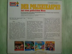 LP Europa Polizeikasper Kasperle ist wieder da Streiche Seppl Pudding Teufel ....