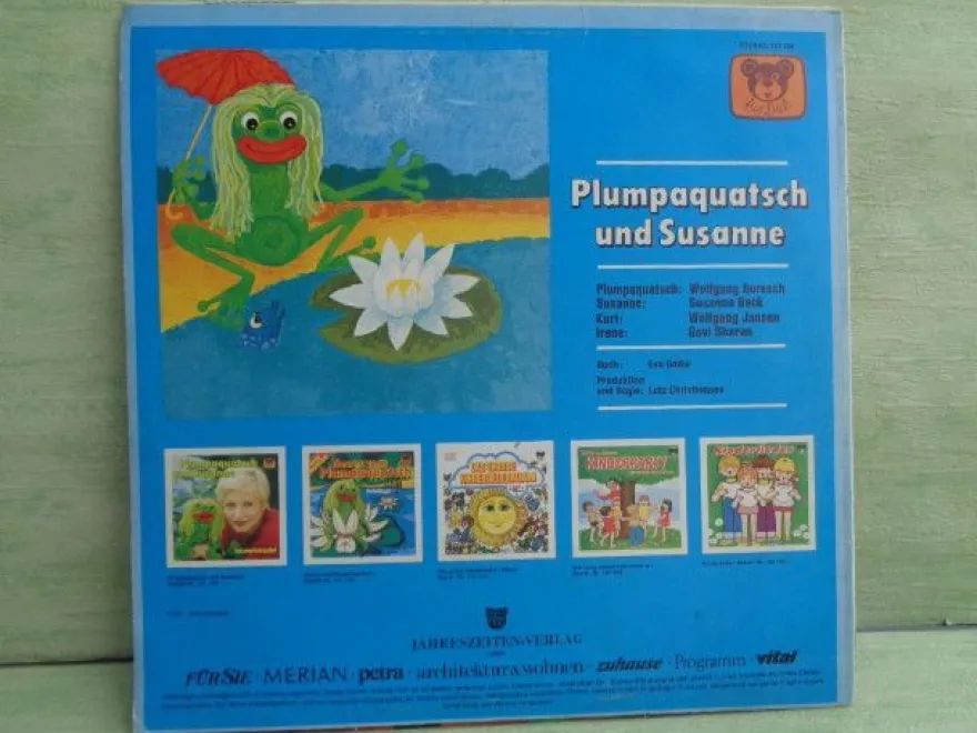 LP für Dich Plumpaquatsch und Susanne Wolfgang Buresch Eva Godai Hörspiel