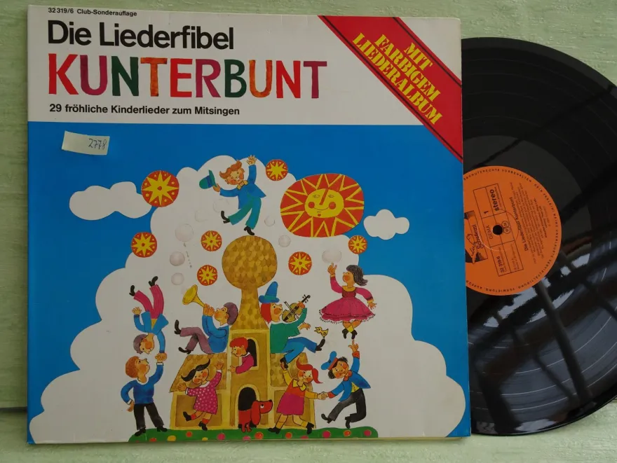 LP Schwann Die Liederfibel Kunterbunt Die Gute Nacht Die Lieder Tonbuch - Auswahl -