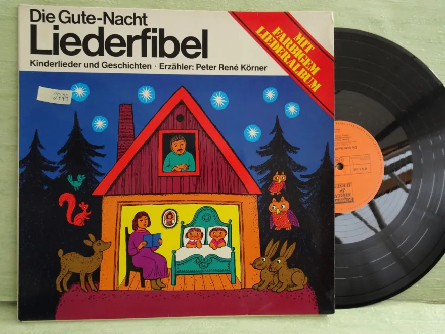 LP Schwann Die Liederfibel Kunterbunt Die Gute Nacht Die Lieder Tonbuch - Auswahl -