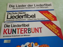 LP Schwann Die Liederfibel Kunterbunt Die Gute Nacht Die Lieder Tonbuch - Auswahl -