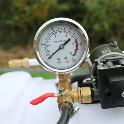 100L Sprühgerät Drucksprüher Anhänger 12V Pflanzensprüher Unkrautsprüher Dünger