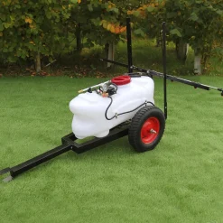 100L Sprühgerät Drucksprüher Anhänger 12V Pflanzensprüher Unkrautsprüher Dünger