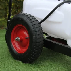 100L Sprühgerät Drucksprüher Anhänger 12V Pflanzensprüher Unkrautsprüher Dünger