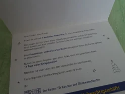 ältere Korsch mini Adventskalender Nicky Boehme Erika Design ua