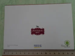 ältere SOS Kinderdörfer mini Adventskalender Postkarte Grußkarte Daniela Wittmann ua