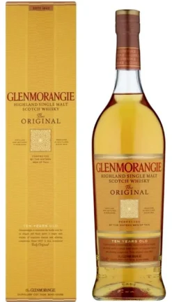 1Ltr Glenmorangie Single Malt Whisky, 10 Jahre, 100cl, 40% Vol