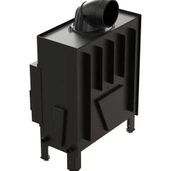 Luftofen FLOKI M einfach mit schwarzem Thermotec und Schließmechanismus