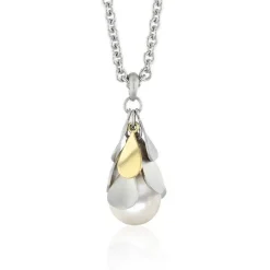 Luna Creation - 216.0847 - Luna-Pearls - Collier - Damen - 925er Silber rhodiniert