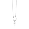 Luna Creation - 216.0958 - Luna-Pearls - Collier - Damen - 925er Silber rhodiniert