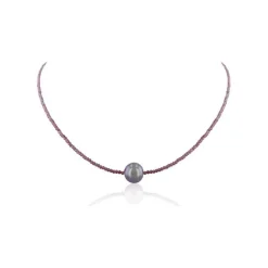 Luna Creation - 216.0716 - Luna-Pearls - Collier - 750 Roségold - Spinell