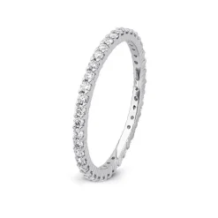 Luna Creation - 704.0155 - Ring - Damen - 585WG - mit Diamanten - Weite 55