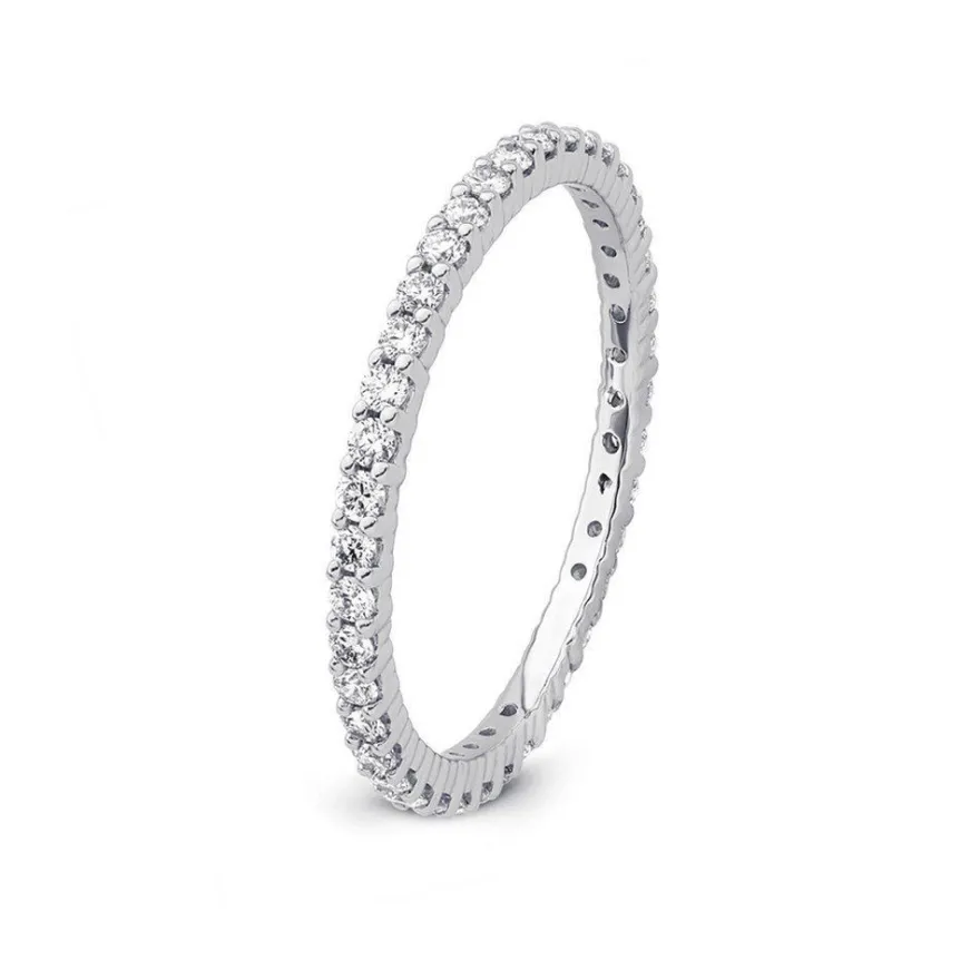 Luna Creation - 704.0155 - Ring - Damen - 585WG - mit Diamanten - Weite 55