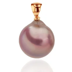 Luna-Pearls - 204.1272 - Anhänger - 750 Roségold - Süßwasser-Zuchtperle 13-15mm