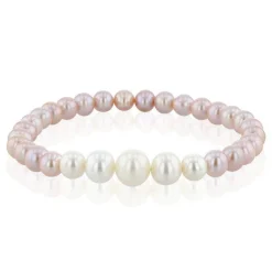 Luna-Pearls - 104.0627 - Armband - Damen - Süßwasser-Zuchtperle Verlauf