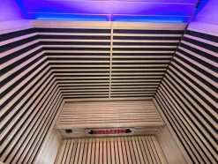 Luxus 2-Personen Infrarot-Sauna mit moderner Computersteuerung Heimsauna