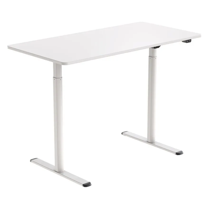 Lykke Elektrischer Tisch 140x70cm Nordic, Weiß