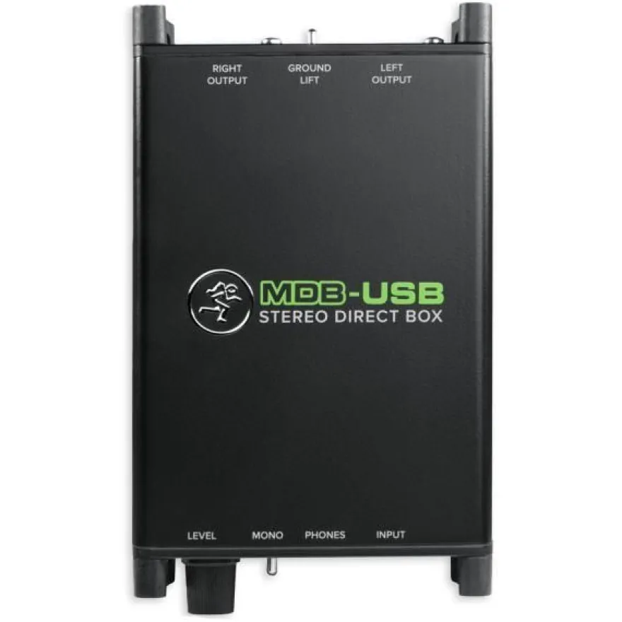 Mackie DI-Box MDB-USB Aktive Direct Box mit Interface-Funktion