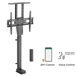 Maclean MC-866T TV-Standfuß bis 80 Zoll, Elektrischer Ständer TV-Verlängerung