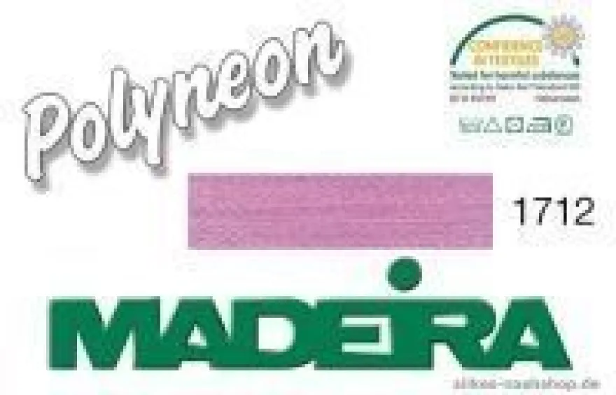 Madeira Polyneon 40 Maschinenstickgarn - 400m Farbbereich violett-lila
