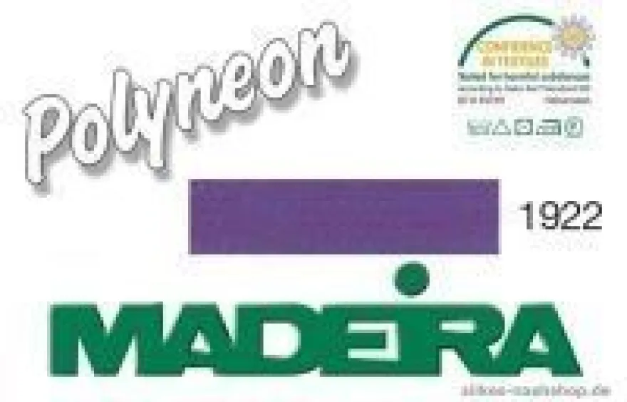Madeira Polyneon 40 Maschinenstickgarn - 400m Farbbereich violett-lila