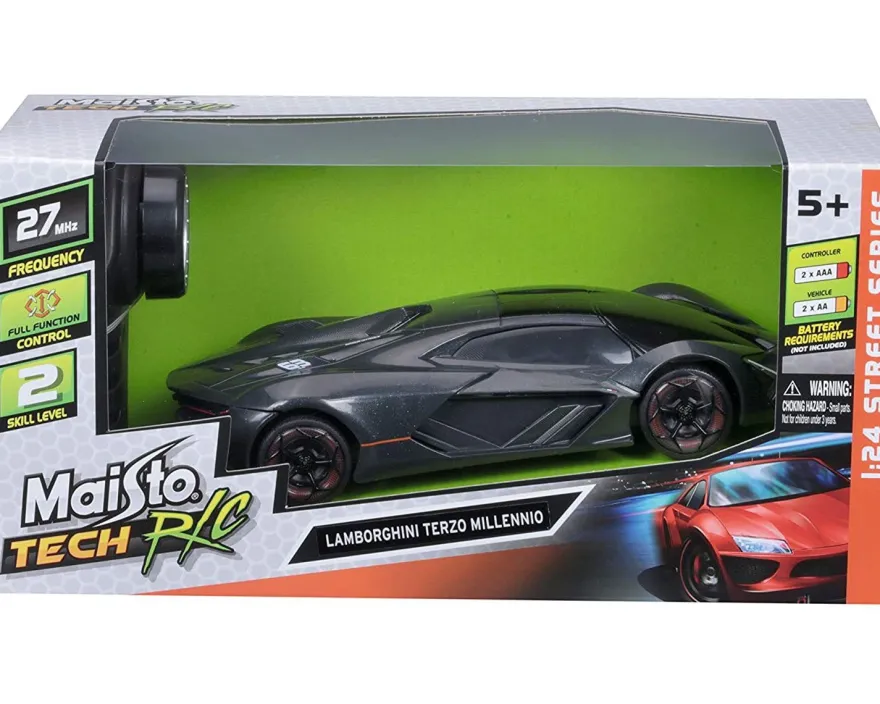 Maisto Tech Ferngesteuertes Auto Lamborghini Terzo Millennio schwarz Spielzeug