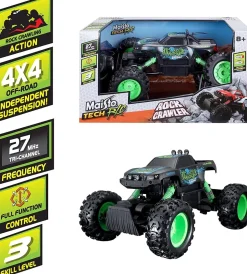 Maisto Tech Ferngesteuertes Auto Rock Crawler (schwarz, 32cm) Monster Truck