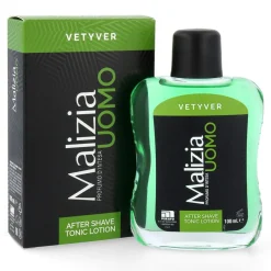 Malizia UOMO Vetyver After Shave TONIC Lotion 6x 100ml